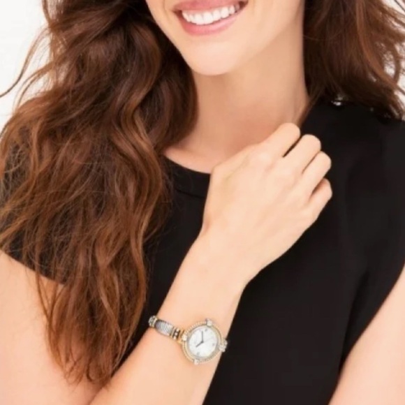 Brighton Gold and Silver Round Face Bracelet Watch main image 5
